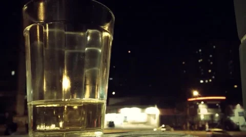 Time lapse of beer in front of intense traffic in SP, Brazil Stock Footage 46011183