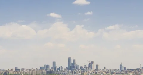 Time Lapse-Beijing skyline,China Stock Footage 78764387