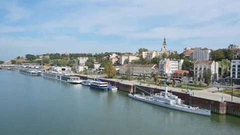 Time Lapse of Belgrade Old Town - Serbia Stock Footage 319760109
