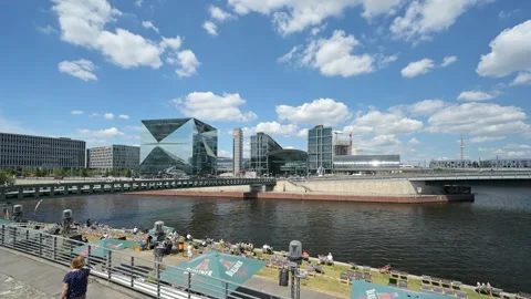 Time-Lapse of Berlin Main Train Station Stock Footage 319433661