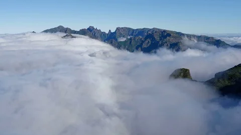 Time-lapse at Bica da Cana, Madeira Stock-Footage 97776018