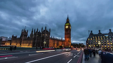 Time-lapse big ben Stock Footage 42986392