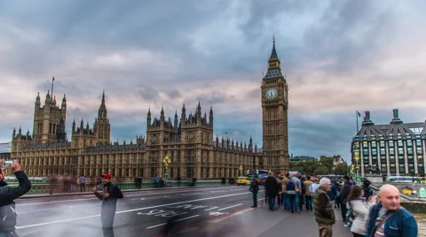 Time-lapse big ben Stock Footage 42987258