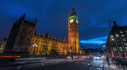 Time-lapse big ben Stock Footage 42987547