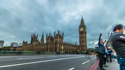 Time-lapse big ben Stock Footage 42987688