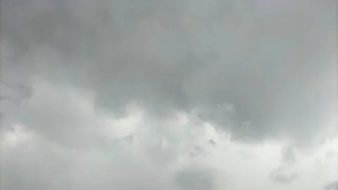 Time lapse of black clouds Stock Footage 303056167