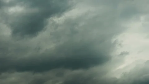 Time-lapse of black clouds in the sky. Stock Footage 131588867