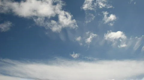 Time Lapse Blue Skies 04 Video stock 412587