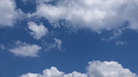 Time Lapse, blue sky and cloud Video stock 81035374