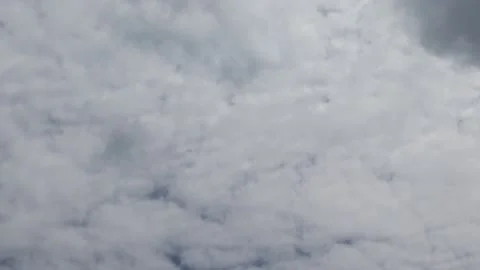 Time lapse, blue sky and white cloud background Stock Footage 140370380