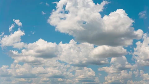 Time lapse blue sky with cloud   Stock Footage 233790441