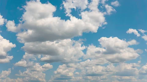 Time lapse blue sky with cloud   Stock Footage 233790533