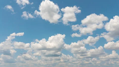 Time lapse blue sky with cloud   Stock Footage 233790685