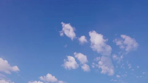 Time lapse blue sky with clouds Stock Footage 151028539
