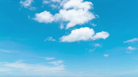 Time lapse blue sky with clouds	 Stock Footage 204918232