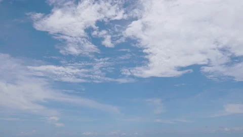 Time lapse blue sky with clouds	 Stock Footage 204919224