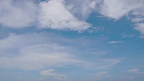 Time lapse blue sky with clouds	 Stock Footage 204919231