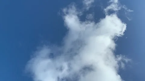 Time lapse of blue sky with clouds Stock Footage 270483130