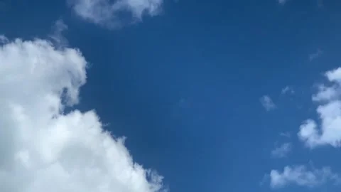 Time lapse of blue sky with clouds Stock-Footage 271665928