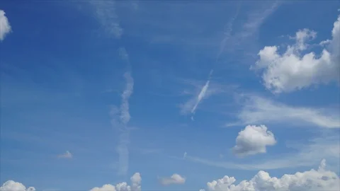 Time Lapse blue sky Stock Footage 91009459
