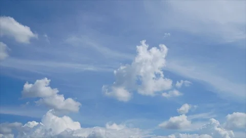 Time Lapse blue sky Stock Footage 91009614