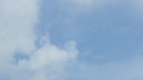 Time lapse of blue sky Stock Footage 152842465