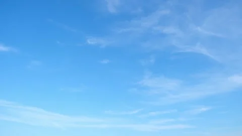A time lapse of blue sky. Stock Footage 315263858