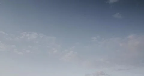 Time lapse blue sky is getting covered with clouds brightened with summer sun Stock Footage 155163410