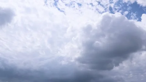 Time Lapse of Blue Sky Part 1 Stock Footage 242816211