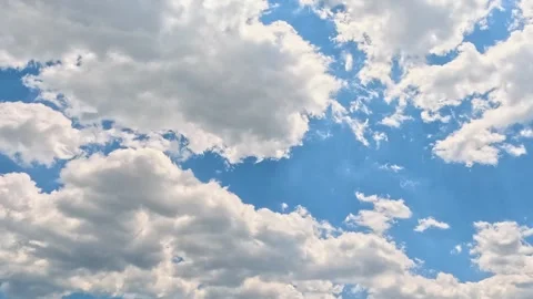 Time Lapse of Blue Sky Part 4 Stock Footage 242978137