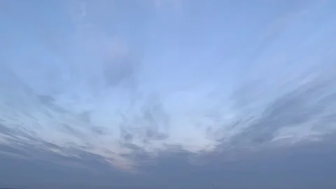Time Lapse Blue Sky White Clouds Stock Footage 105155676
