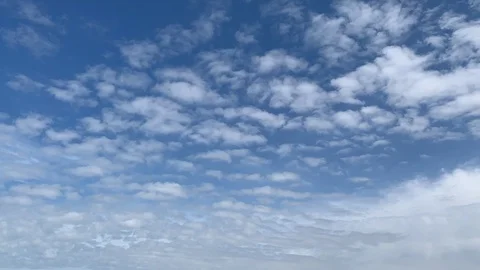 Time Lapse Blue Sky White Clouds Stock Footage 106180202