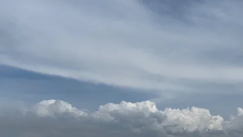 Time Lapse Blue Sky White Clouds Stock Footage 106180273