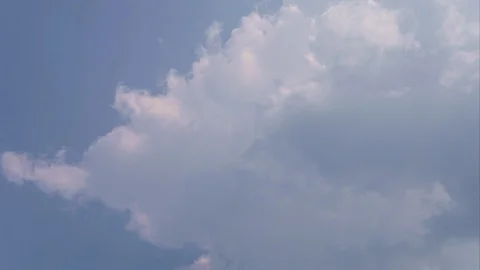 Time lapse blue sky with white cloud 库存影片 108591054