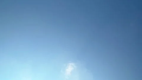 Time lapse Blue sky white clouds landscape white clouds . Stock Footage 240462145