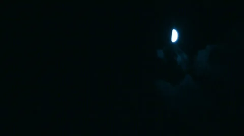 Time lapse Bluish moon 3 動画素材 456442
