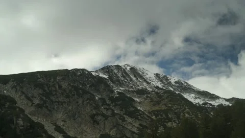 Time lapse of breathtaking mountain landscape. Stock Footage 168102553