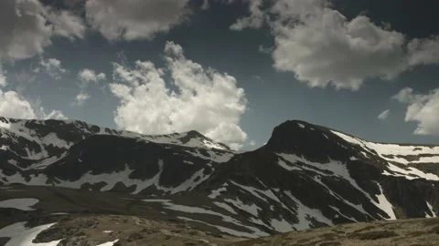 Time lapse of breathtaking mountain landscape. Stock Footage 220650418