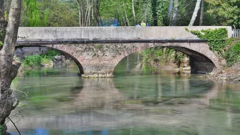 Time Lapse: the bridge 스톡 동영상 76454355