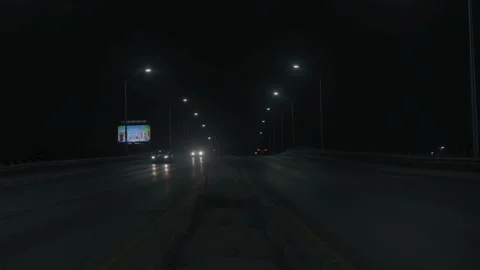 Time lapse on a bridge Stock Footage 158512162