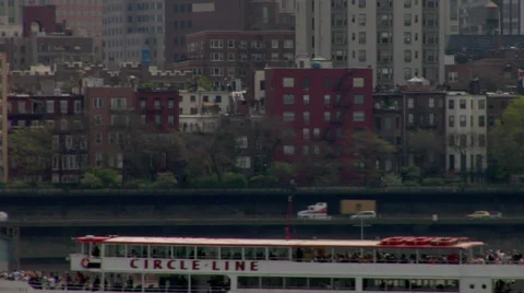Time Lapse Brooklyn-Queens Expressway Brooklyn Stock Footage 49224226