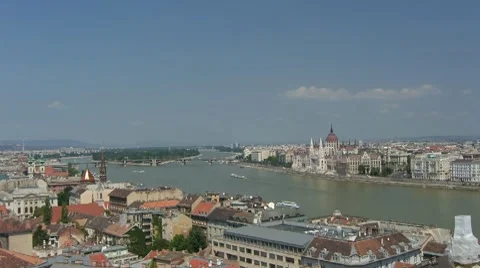Time lapse Budapest Stock Footage 7904383