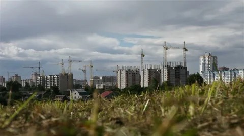 Time-lapse. building a house 動画素材 8557707