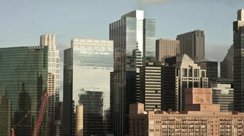 Time-lapse of the buildings in Chicago Stock Footage 36869014