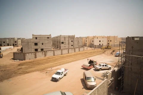 Time Lapse of Buldozer At A Construction Site Stock Footage 61382744