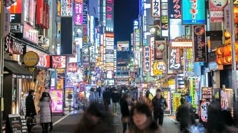 Tokyo, Japan, Time Lapse Video, Best of Tokyo Street Videos 