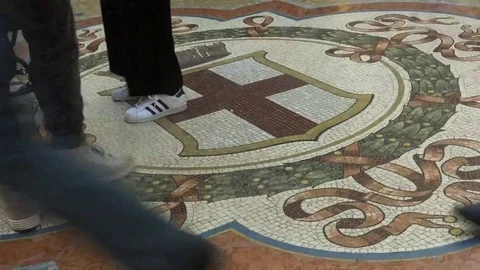Time-lapse of busy passengers in Milan. Stock Footage 70365644