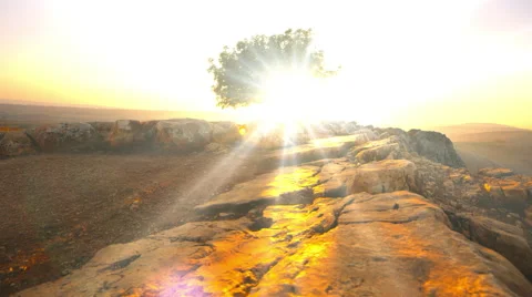 Time-lapse from the BYU Jerusalem center. Stock Footage 52235558