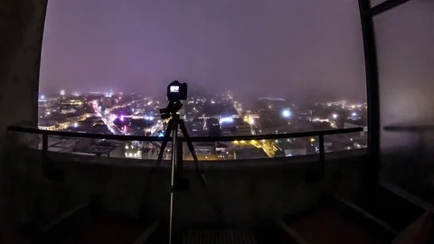 Time Lapse of a Camera Time Lapsing San Francisco Stock Footage 74604105