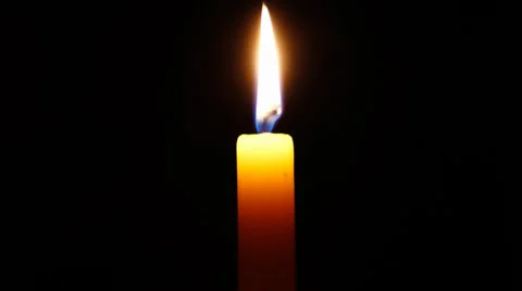  Time Lapse candle burning Stock Footage 34862725